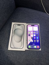 Apple iPhone 15 128GB, Black Titanium, Unlocked, 88% Battery Health