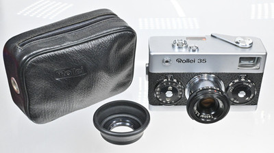 ROLLEI 35 TESSAR 3,5/40mm SINGAPUR -NEUER SERVICE-