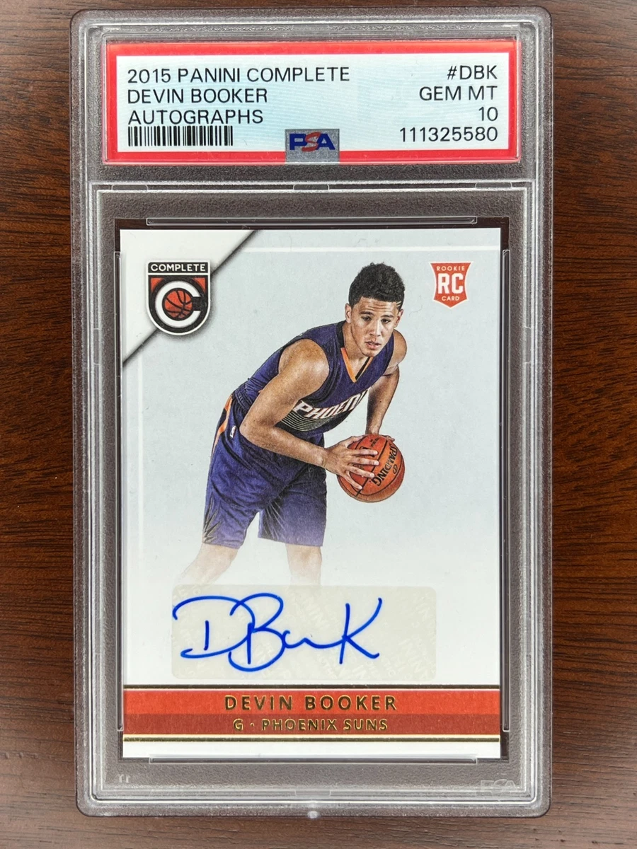 Devin Booker Professional Sports Authenticator (PSA) Basketball