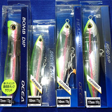 SHIMANO Ocea HEAD DIP & Sardine Ball & BOMB DIP Flash Green Lot Lure from Japan