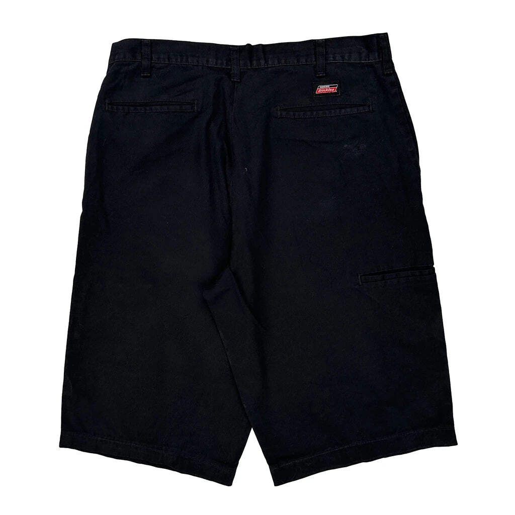 Dickies Shorts - 34W 12L Black Polyester Blend