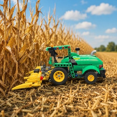 LEGO TECHNIC: John Deere 9700 Forage Harvester (42168) no box complete? Built