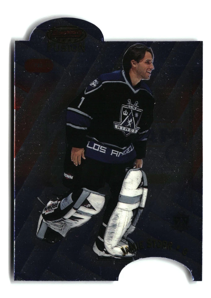 Chris Osgood / Jamie Storr 1998-99 Bowman's Best #F20 Mirror Image Fusion - Image 2 of 2