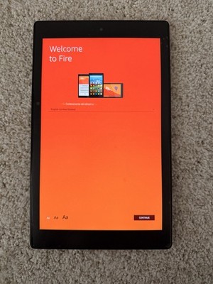 Amazon Kindle Fire HD 10 (7th Gen 2017) 32GB Black Tablet