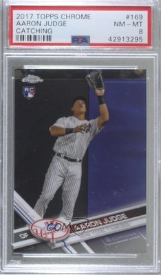 2017 Topps Chrome - Aaron Judge #169 (RC) for sale online | eBay