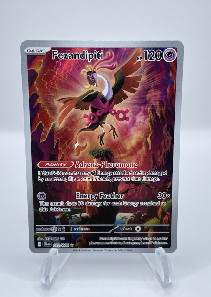 Pokemon TCG: Fezandipiti Holo Illustration Rare SV: Shrouded Fable 073/064 - NM