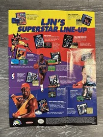 WWF WrestleMania: Steel Cage Challenge NES CIB Set con manuale poster originale