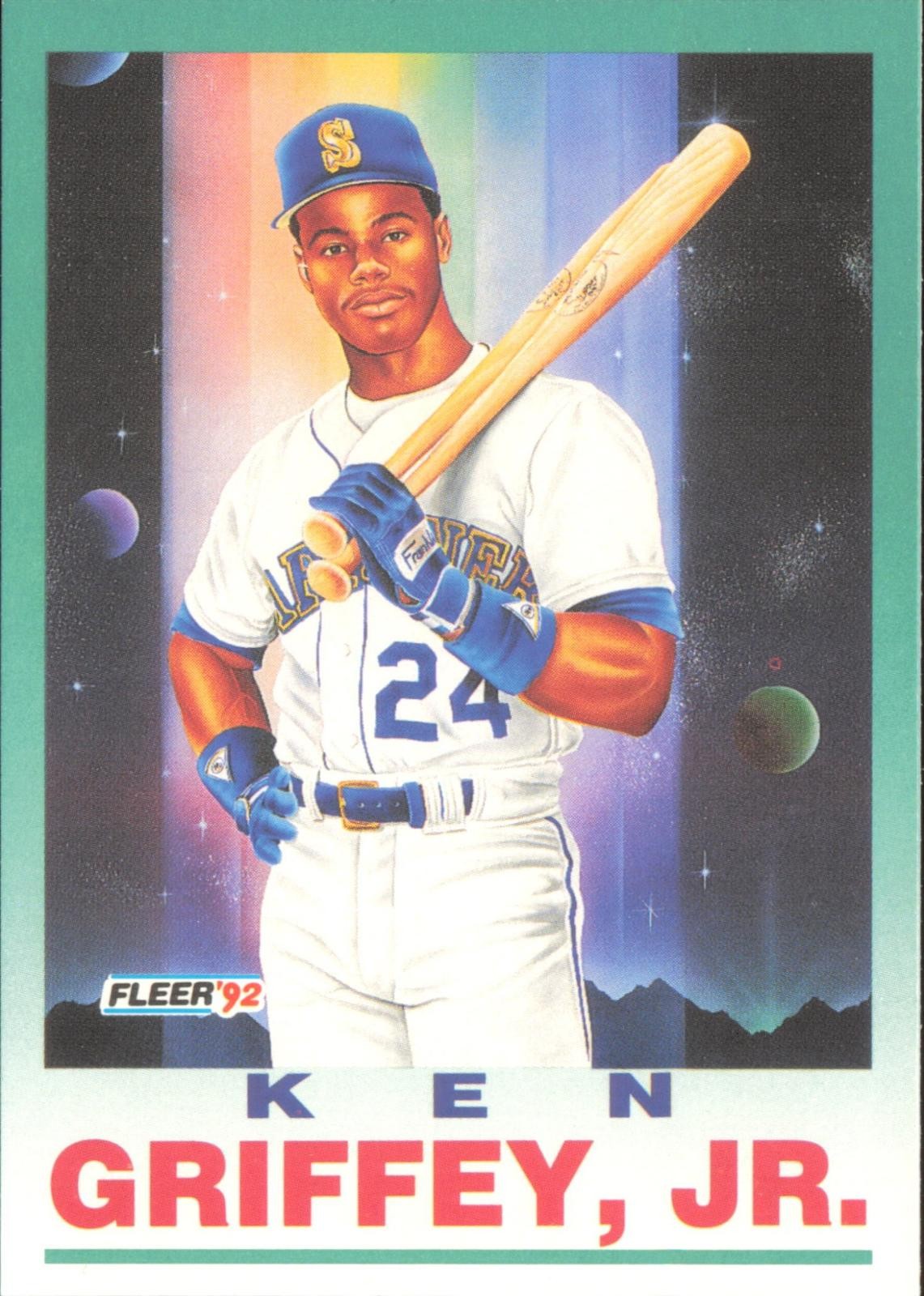 1992 Fleer #709 Ken Griffey, Jr.