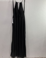 NWT Azazie Women's Black Evalleen Dress Size A8
