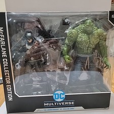Mcfarlane DC Multiverse Grim Knight vs Killer Croc Collectors Edition New Open B