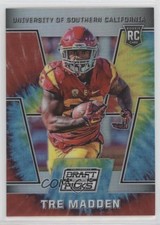 2016 Panini Prizm Collegiate Draft Picks Tie-Dye 16/49 Tre Madden #131 m2c