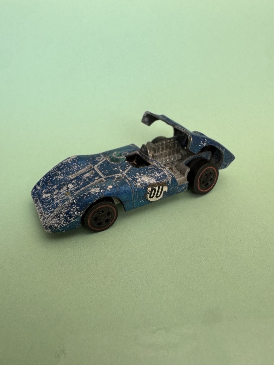 Hot Wheels Ferrari 312p Redline Vintage Original Toy Car Rare | eBay