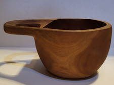 Hand Carved Wooden Cup/Scoop/Bowl Made in Haiti/M8