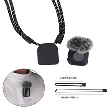 Magnetic Microphone Neck Holder For DJI Mic 2 / MIC MINI For Insta360 Mic Pro