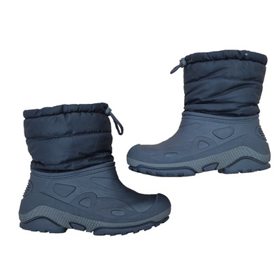 Winter Schnee Stiefel Boots Regen mit Innenfutter Gr. 35 in blau - wasserdicht