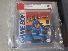 Mega Man Dr. Wily’s Revenge Nintendo GameBoy Game Complete PSA 8.0