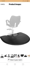 Semi Circle Salon Floor Mat, 3ft 4ft