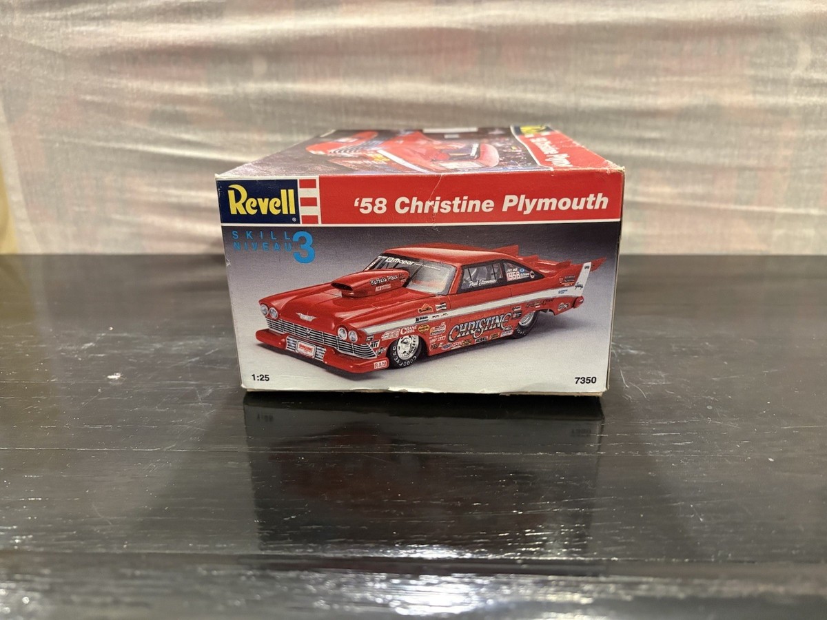 Revell 1958 Christine Plymouth 1/25 Model Car Kit 7350 for sale