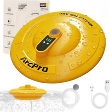 Floating & Rechargeable Bait Bucket Aerator, IPX7 Waterproof with Magnetic Charg