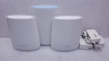 Netgear Orbi RBR40 Router + 2 RBS20 Satellites AC2200 Tri-Band Home Wifi #99