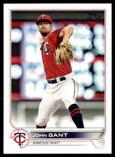2022 Topps John Gant Minnesota Twins #280