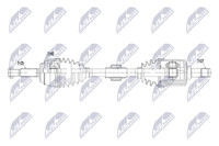 NTY Antriebswelle NPW-MS-129 FüR Mitsubishi