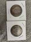 1912-S 50C Barber Half Dollar and 1912 P Barber Half Dollar