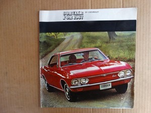 Corvair for 1967 Brochure