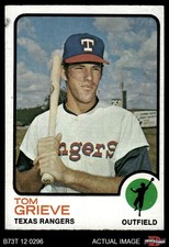 1973 Topps #579 Tom Grieve Rangers 4 - VG/EX