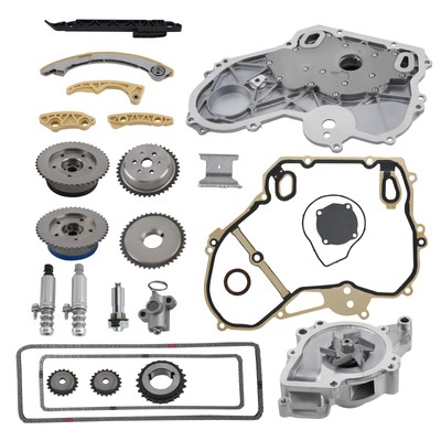 #ad Timing Chain Kit amp; Oil Water Pump For Chevrolet Equinox GMC Terrain Buick 2.4L $186.99