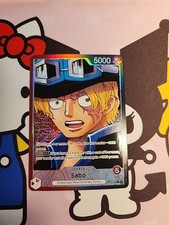 Sabo (004) (Alternate Art) OP13-004 Carrying On His Will Foil - Leader