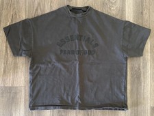 Fear of God Essentials Heavy Short-Sleeve Tee Heather Grey