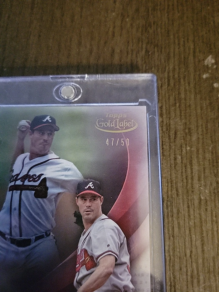 2016 Topps Atlanta Braves Greg Maddux 47/50 - Image 4 of 4