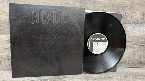 1980 AC/DC Back In Black RL 1st Press [Robert Ludwig] Vinyl LP Record Masterdisk
