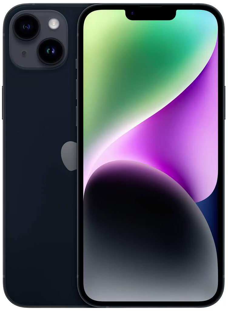 Apple iPhone 14 Plus 6,7" Smartphone Handy 256GB 12MP iOS mitternacht 1767089