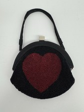 Moschino Beaded Heart Purse    