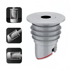 Washing Machine Drain Hose Seal, AntiOdor Floor Drain Plug Sewer Pipe Seal Ri...