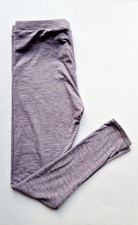 32 Degrees Womans Fleece Lined Base Layer Pants Dusty Purple Size M