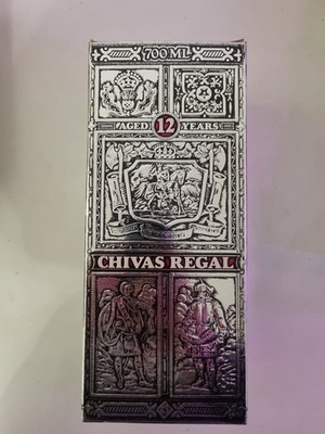 Chivas Regal Blended Scotch Whiskey (12 YEARS OLD) Founded 1801 Ungeöffnet !
