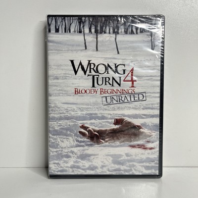 Wrong Turn 4: Bloody Beginnings DVD 2011 Rated/Unrated Factory New Sealed!