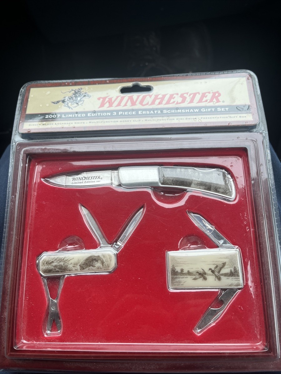 Winchester 3pc Knife Set 2007 Limited Edition for sale online | eBay