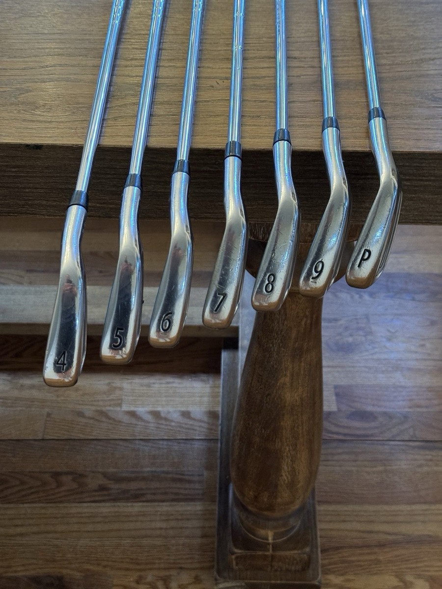 Titleist 718 AP2 Iron Set (4-PW) AMT Black S300 shafts (stiff) | eBay
