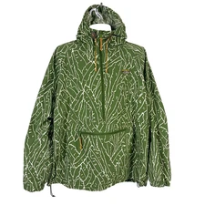 L.L. Bean Mountain Classic Men's Anorak Rain Jacket size 2XL Cactus Packable