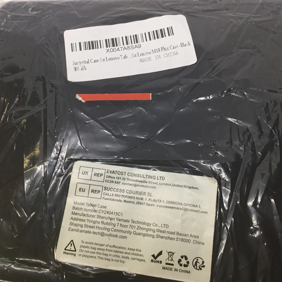 Sanyetral Para Lenovo Tab M10 Plus X0047A8SA9 Negro NUEVO Foto 2 de 4