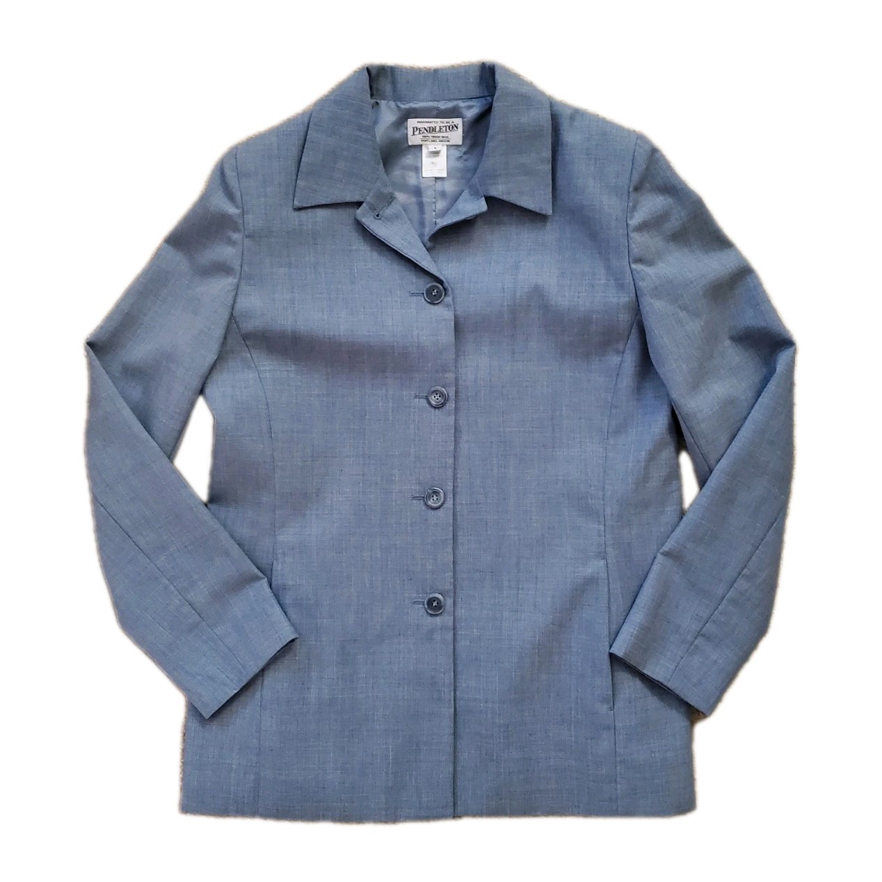 PENDLETON Virgin Wool Blazer Jacket Versatile Vtg… - image 17