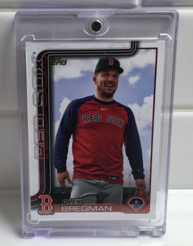 Alex Bregman [Golden Mirror Image Variation] #583 2025 Topps Series 2 card