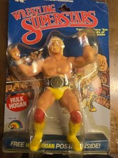 RARE 1984 WWF LJN HULK HOGAN MOC Wrestling Superstars 8 Back Figure Orig VTG WWE
