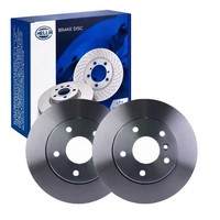2X Hella Bremsscheiben 297Mm Vorne Passend FüR Land Rover Discovery 54297