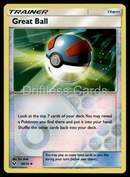 Great Ball 60/73 Shining Legends Reverse Holo