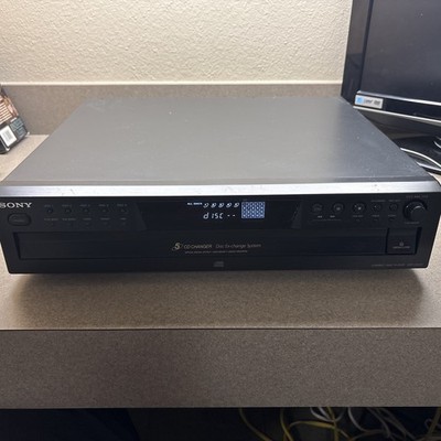 Sony CDP-CE275 CD Changer (Please read description) FOR PARTS/REPAIR